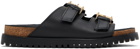 Versace Black Buckle Sandals