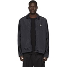 Stone Island Navy Nylon Metal Watro Ripstop Jacket