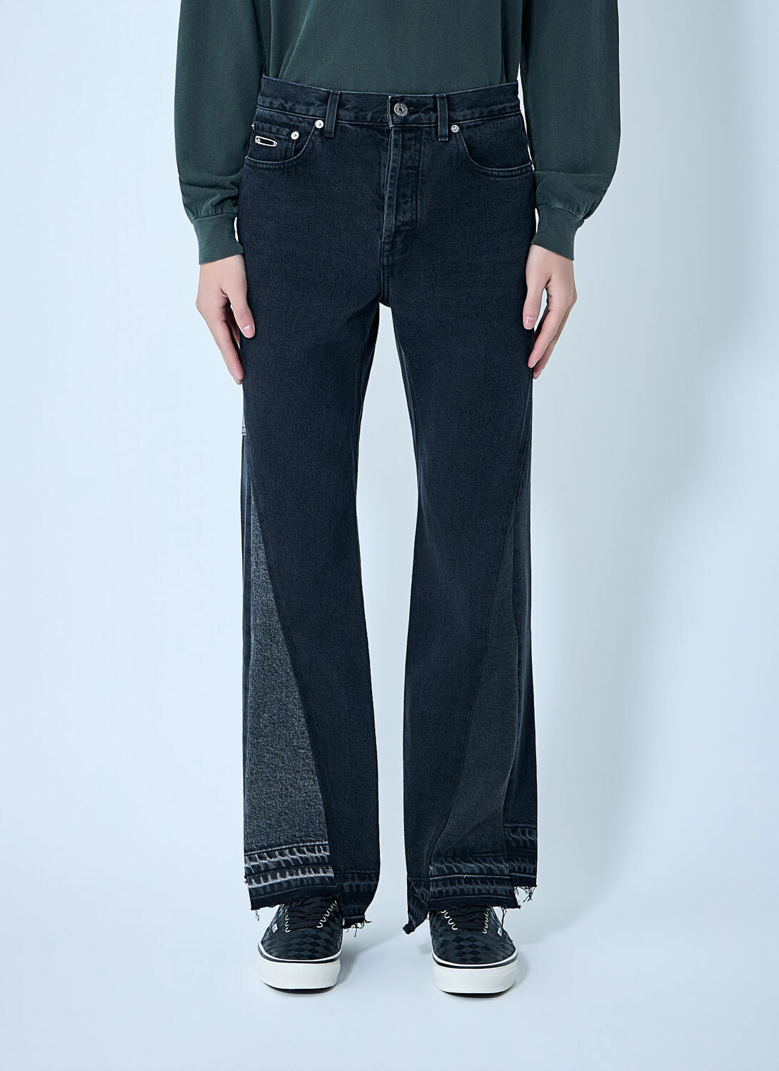 Gallery dept. Twisted Wide Leg Jeans