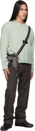 Kiko Kostadinov Brown Veca Uniform Trousers