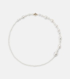 Sophie Bille Brahe Amis Peggy 14kt gold necklace with freshwater pearls