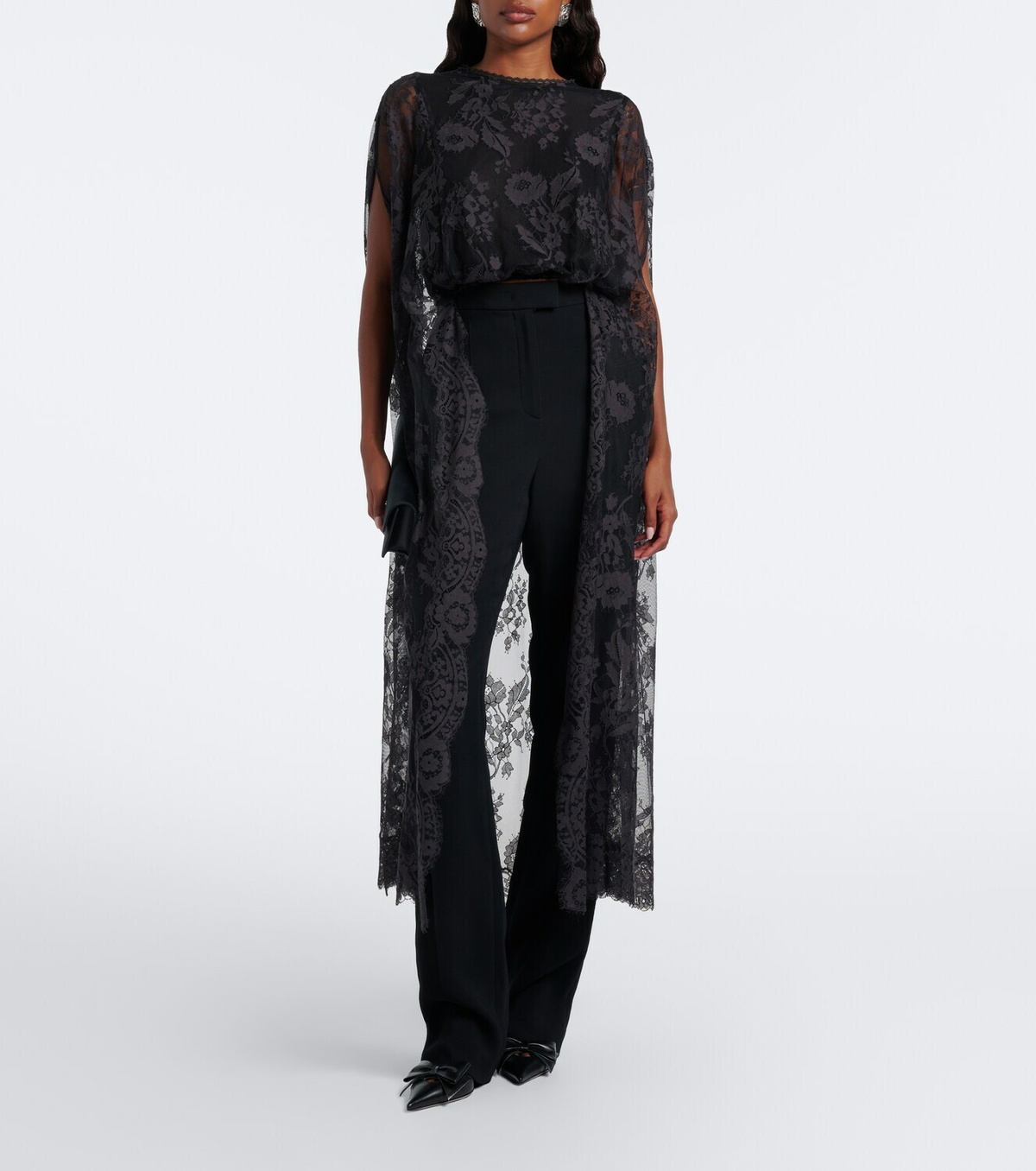 Zimmermann Valiant caped lace top