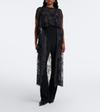 Zimmermann Valiant caped lace top