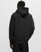 Norse Projects Arne Relaxed Organic Brushed Fleece N Logo Hoodie Black - Mens - Hoodies/Zippers