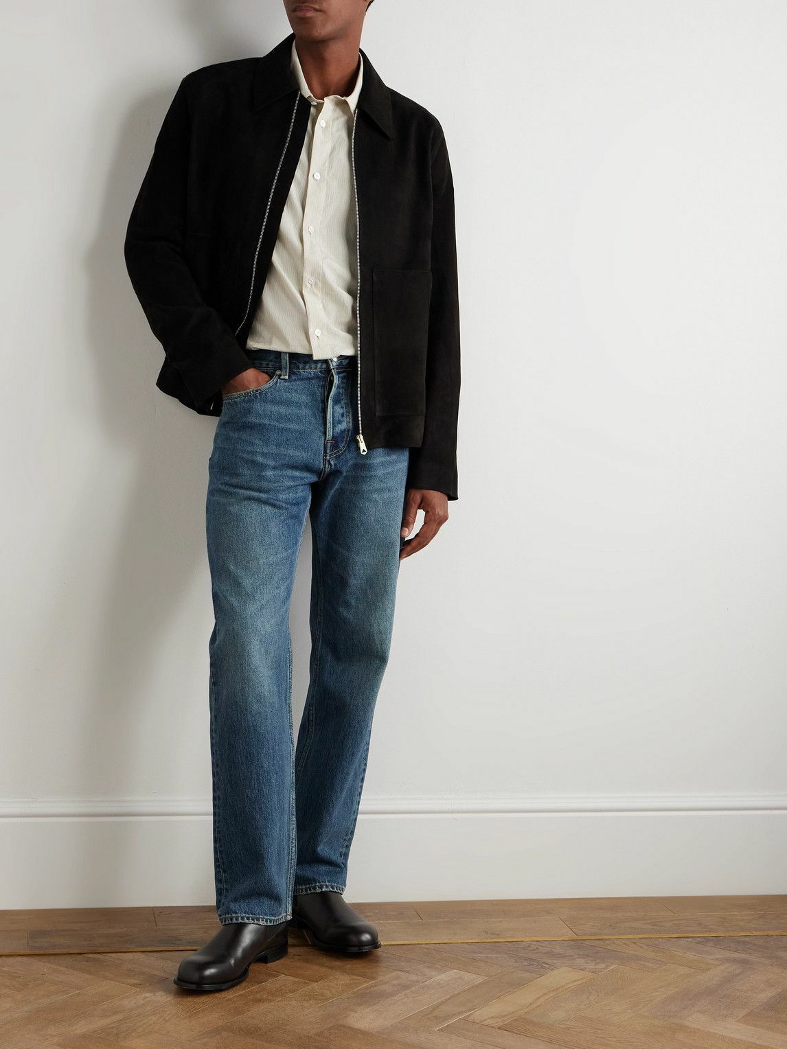 Paul Smith - Suede Blouson Jacket - Black