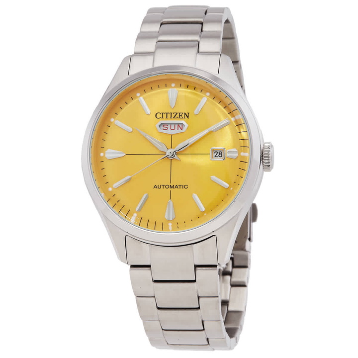 Photo: Citizen C7 Automatic Yellow Dial Mens Watch NH8391-51Z