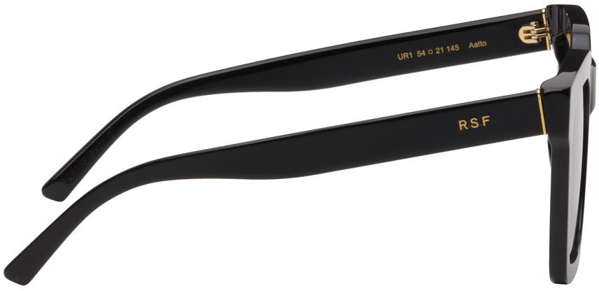 RETROSUPERFUTURE Black Aalto Sunglasses