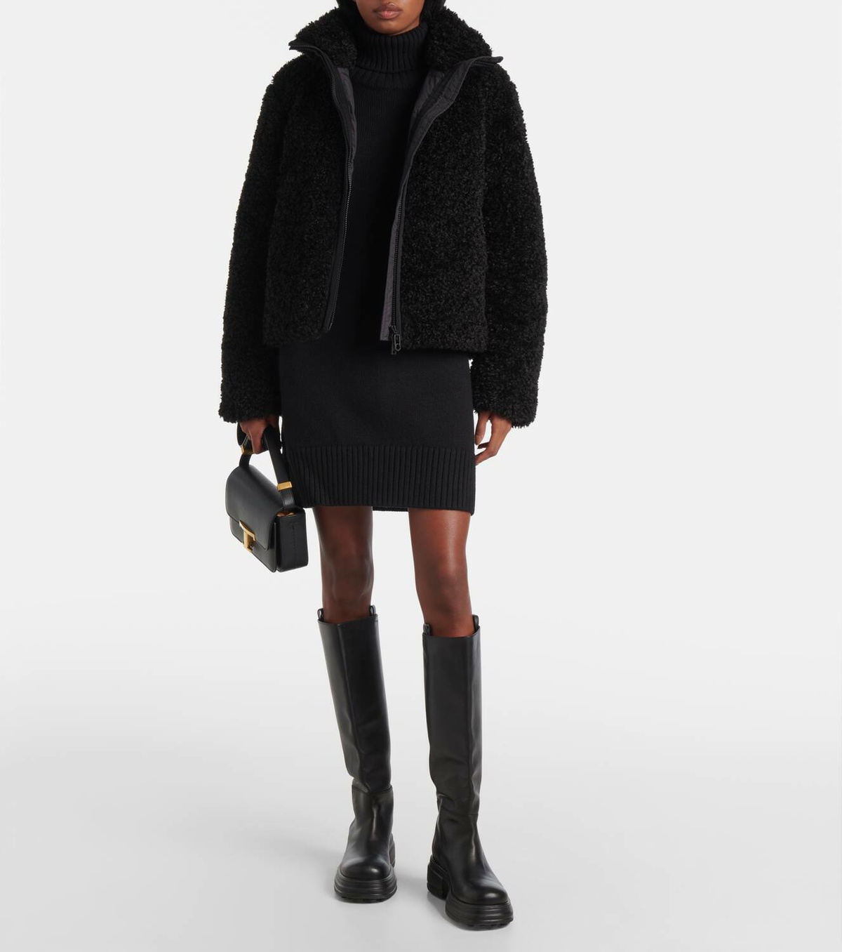Moncler Bridoire teddy bomber jacket Moncler