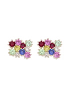 Bleue Burnham Wild Flower Sterling Silver Stud Earrings - One Size