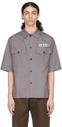 3MAN Grey Cotton Shirt