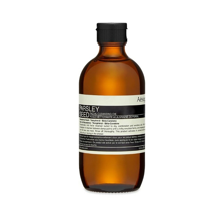 Photo: Aesop Parsley Seed Facial Cleansing Oil