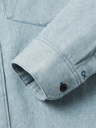 OUTERKNOWN - Cotton-Chambray Shirt - Blue