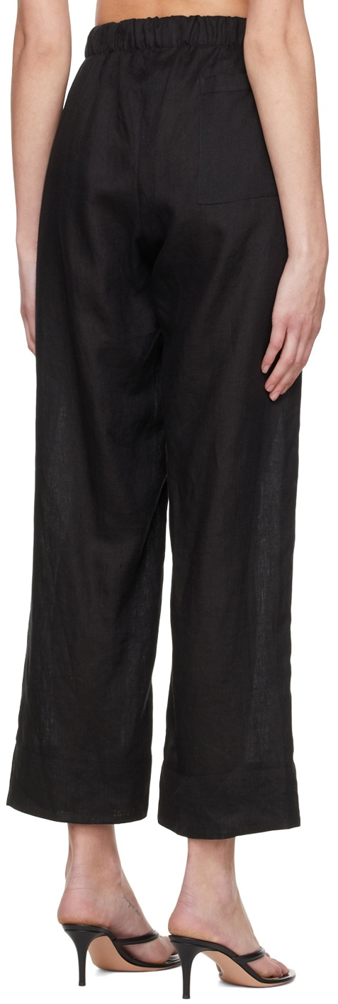 Le Petit Trou Black Lyna Lounge Pants