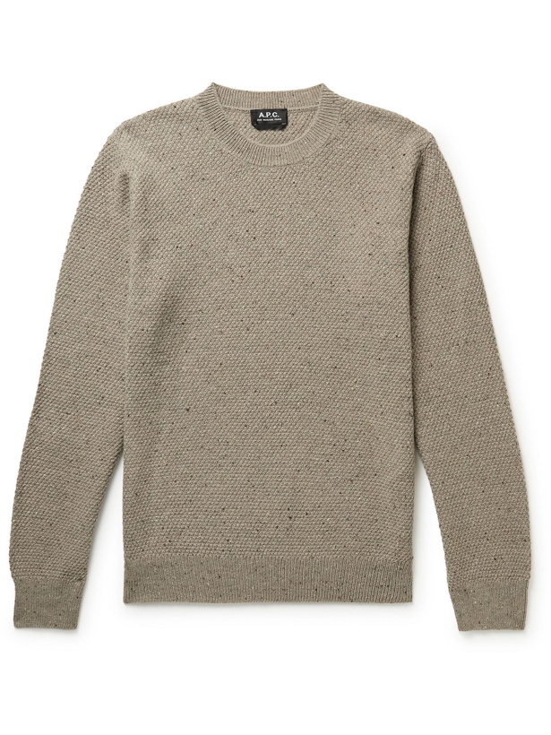 Photo: A.P.C. - Wool Sweater - Neutrals