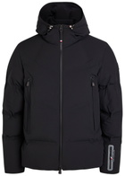 Moncler Grenoble Angren Hooded Padded Quilted Shell ski Jacket Black