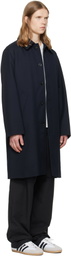 A.P.C. Navy Hugo Mac Coat