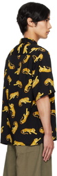 WACKO MARIA Black Tim Lehi Shirt