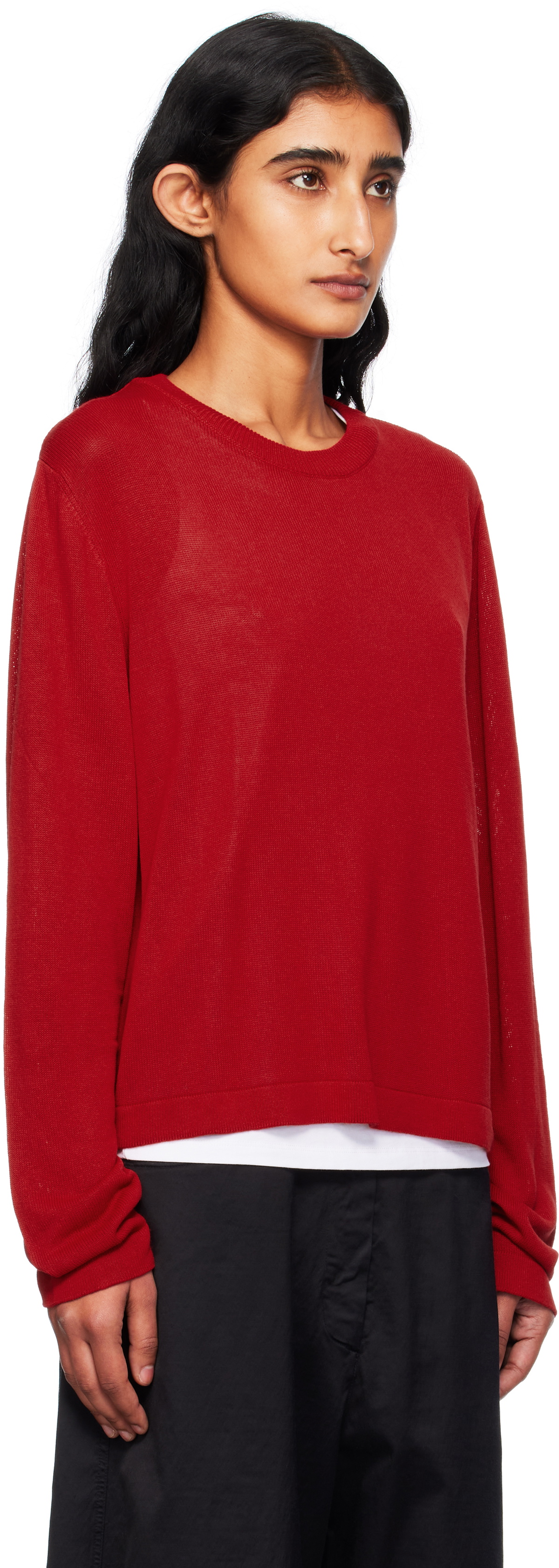 Cordera Red Viscose T-shirt