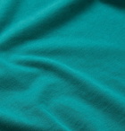 The North Face - Logo-Appliquéd Cotton-Jersey T-Shirt - Teal