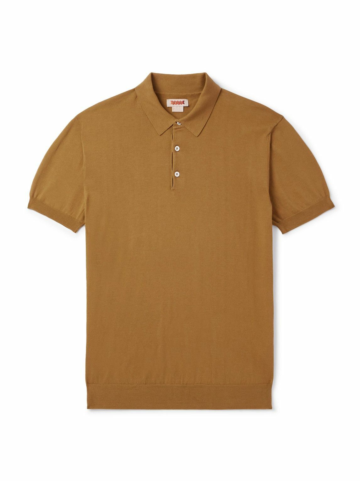 Baracuta - Cotton Polo Shirt - Brown