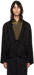 UMA WANG Black Jester Jacket