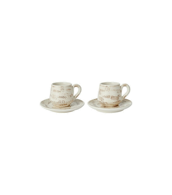 Photo: Brunello Cucinelli - Tradition set of 2 cups and saucers