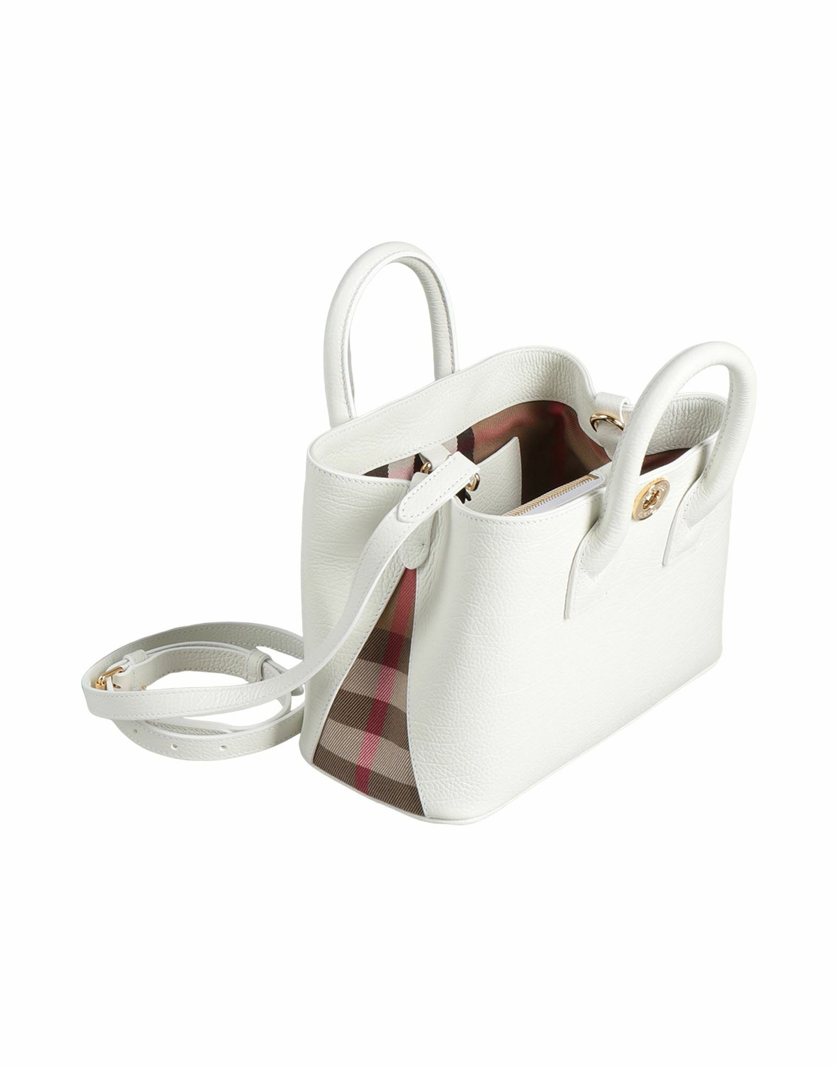 Burberry Womens Handbag in White