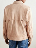 Baracuta - Suede Shirt Jacket - Orange