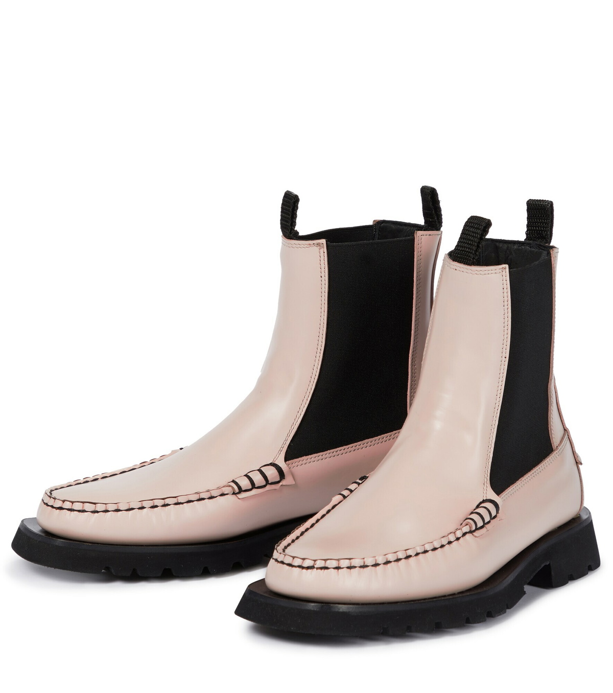 Cecilie Bahnsen - x Hereu Alda leather Chelsea boots Cecilie Bahnsen