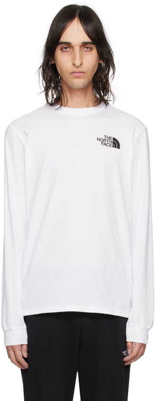 Photo: The North Face White NSE Long Sleeve T-Shirt