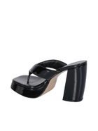 GIA BORGHINI Black Platform Sandals