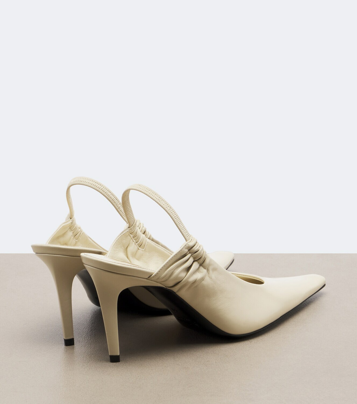 Saint Laurent Anne-Marie leather slingback pumps