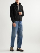 Baracuta - G9 Original Slim-Fit Suede Harrington Jacket - Black