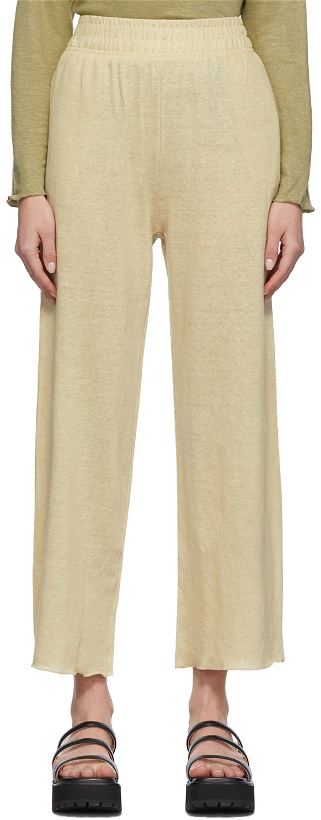Photo: missing you already Off-White Linen Relax Lounge Pants