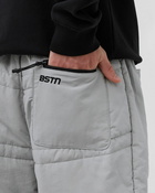 Bstn Brand Padded Pants Grey - Mens - Casual Pants