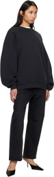 AGOLDE Black Valma Sweatshirt