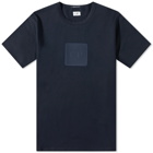 C.P. Company Men's Metropolis Patch Logo T-Shirt in Total Eclipse