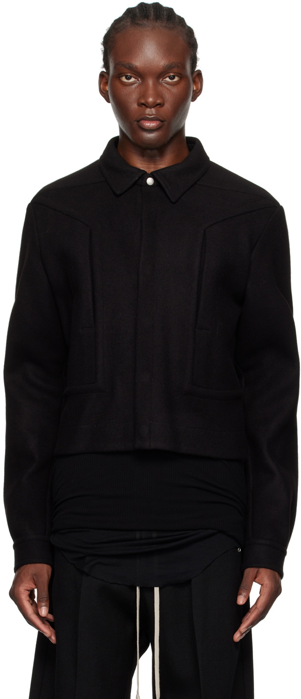 ジャケット・アウター Rick owens porterville alice jacket Rick Owensのブラック Porterville Cropped Alice ボンバー