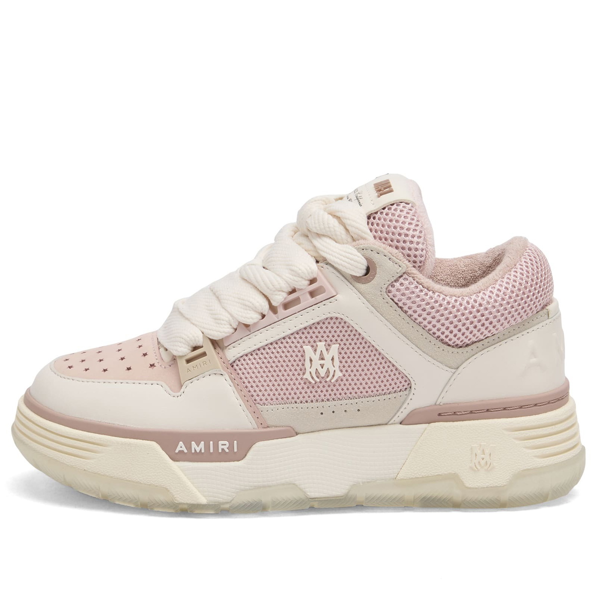 AMIRI Black & White Pacific Bones Sneakers Amiri