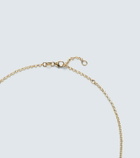 FoundRae Strength Small 18kt gold (750/1000) pendant necklace with diamond