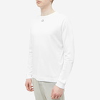 1017 ALYX 9SM Men's Long Sleeve Logo T-Shirt in White