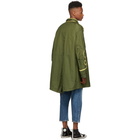 R13 Green Fishtail Parka Jacket