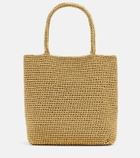 The Row Cecily Small metallic-effect tote bag
