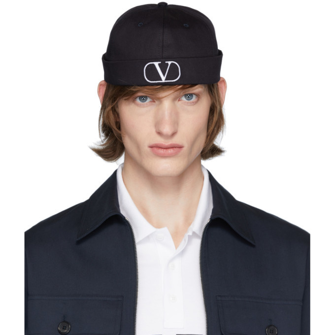 Valentino Beanie Rockstud ribbed-knit wool beanie in grey - Valentino  main image 2