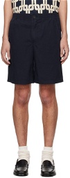 A.P.C. Navy Norris Shorts