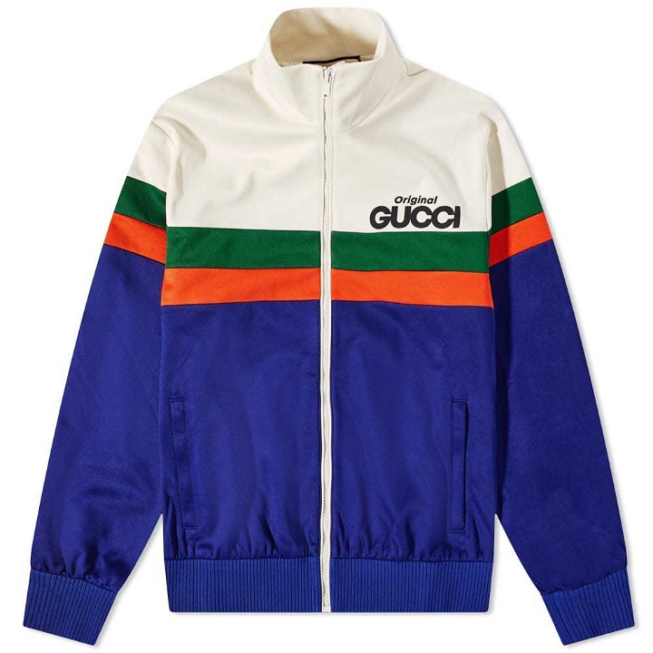 Photo: Gucci Colour Block Logo Track Jacket