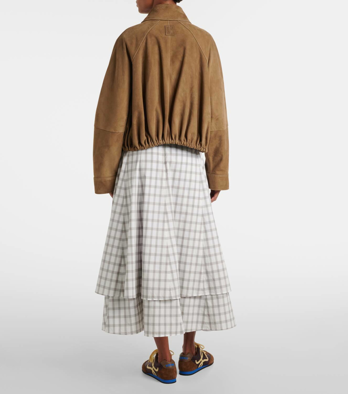 ✨極美品✨ LOEWE カシミア　ブルゾン　Sサイズ　ブラウン　ジャケット 男性用高級レザージャケット - LOEWE - LOEWE