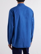 Blue Blue Japan - Cotton Broadcloth Shirt - Blue