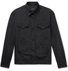 Brioni - Silk Shirt Jacket - Black