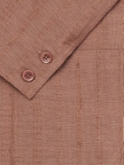 Kardo - Somesh Cotton-Jacquard Suit Jacket - Brown